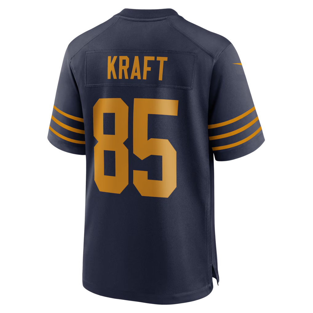 STECN GB.Packers #85 Tucker Kraft Green Vapor Untouchable Stitched Limited Jerseys