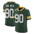 STECN GB.Packers #90 Lukas Van Ness Player Green Vapor Untouchable Limited Home Game Stitched Jerseys