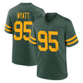 STECN GB.Packers #95 Devonte Wyatt Player Green Alternate Home Game Stitched Jerseys