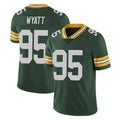 STECN GB.Packers #95 Devonte Wyatt Player Green Vapor Untouchable Limited Home Game Stitched Jerseys