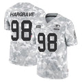 STECN GB.Packers #98 Javon Hargrave Player Arctic Camo Salute To Service Limited Stitched Jerseys