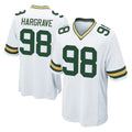 STECN GB.Packers #98 Javon Hargrave Player White Home Game Stitched Jerseys