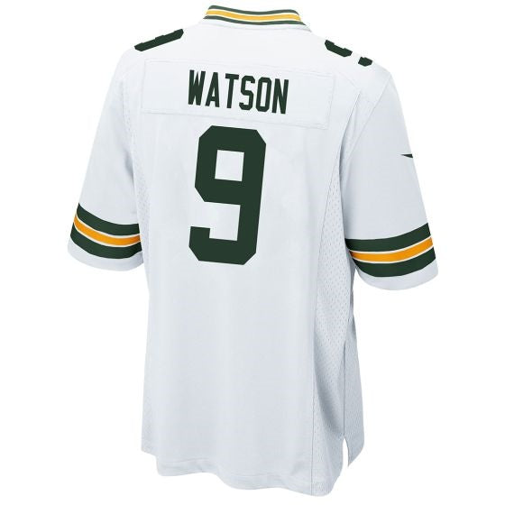 STECN GB.Packers #9 Christian Watson Away Game Stitched Jerseys