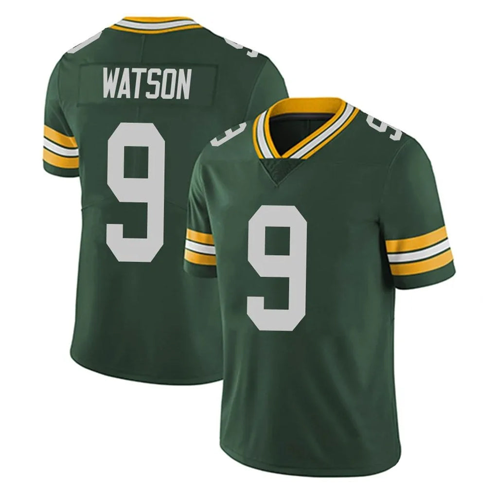 STECN GB.Packers #9 Christian Watson Player Green Vapor Untouchable Limited Home Game Stitched Jerseys