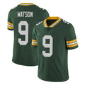 STECN GB.Packers #9 Christian Watson Player Green Vapor Untouchable Limited Home Game Stitched Jerseys