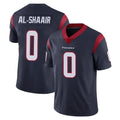 STECN H.Texans #0 Azeez Al-Shaair Player Navy Limited Vapor Untouchable Home Game Stitched Jerseys