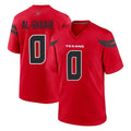 STECN H.Texans #0 Azeez Al-Shaair Player Red Alternate Home Game Stitched Jerseys