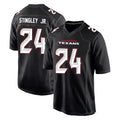 STECN H.Texans #24 Derek Stingley Jr. Player Carbon Black Fashion Home Game Stitched Jerseys