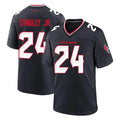 STECN H.Texans #24 Derek Stingley Jr. Player Navy Team Home Game Stitched Jerseys