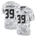 STECN H.Texans #39 Henry To'oTo'o Player Arctic Camo Salute To Service Limited Game Stitched Jerseys