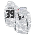 STECN H.Texans #39 Henry To'oTo'o Player Arctic Camo Salute to Service Hoodies Limited Game Stitched Jerseys