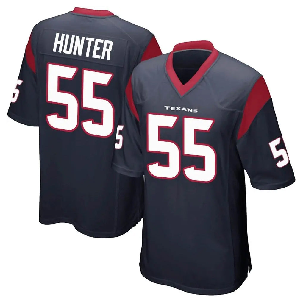 STECN H.Texans #55 Danielle Hunter Player Navy Home Game Stitched Jerseys