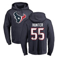 STECN H.Texans #55 Danielle Hunter Player Navy Pro Line Pullover Hoodie Limited Game Stitched Jerseys