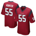 STECN H.Texans #55 Danielle Hunter Player Red Home Game Stitched Jerseys