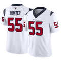 STECN H.Texans #55 Danielle Hunter Player White Limited Vapor F.U.S.E. Home Game Stitched Jerseys