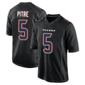 STECN H.Texans #5 Jalen Pitre Player Black Fashion Home Game Stitched Jerseys