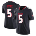 STECN H.Texans #5 Jalen Pitre Player Navy Limited Alternate Vapor F.U.S.E. Home Game Stitched Jerseys