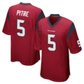 STECN H.Texans #5 Jalen Pitre Player Red Home Game Stitched Jerseys