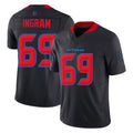 STECN H.Texans #69 Ed Ingram Player Navy Limited 2nd Alternate Vapor F.U.S.E. Home Game Stitched Jerseys