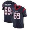 STECN H.Texans #69 Ed Ingram Player Navy Limited Vapor Untouchable Home Game Stitched Jerseys