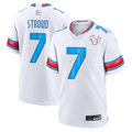 STECN H.Texans #7 C.J. Stroud White 2026 Rivalries Collection Game Stitched Jerseys