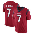 STECN H.Texans #7 CJ Stroud Player Red Limited Vapor Untouchable Home Game Stitched Jerseys