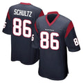 STECN H.Texans #86 Dalton Schultz Player Navy Home Game Stitched Jerseys