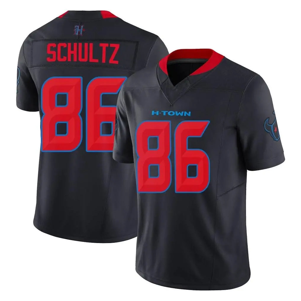 STECN H.Texans #86 Dalton Schultz Player Navy Limited 2nd Alternate Vapor F.U.S.E. Home Game Stitched Jerseys