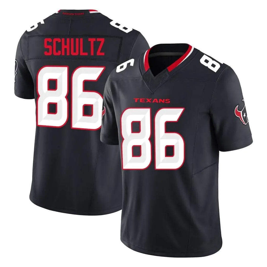STECN H.Texans #86 Dalton Schultz Player Navy Limited Alternate Vapor F.U.S.E. Home Game Stitched Jerseys