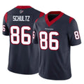STECN H.Texans #86 Dalton Schultz Player Navy Limited Vapor F.U.S.E. Home Game Stitched Jerseys