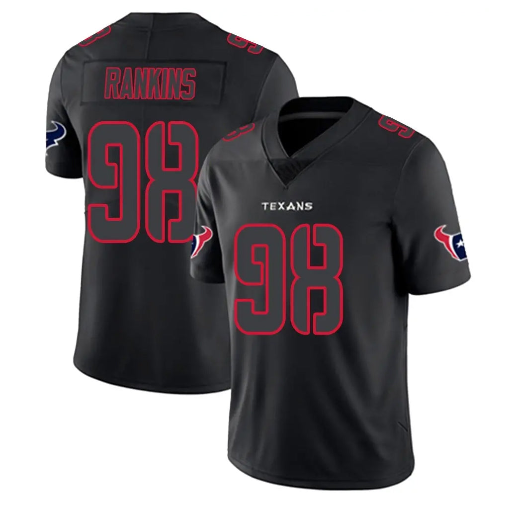 STECN H.Texans #98 Sheldon Rankins Player Black Impact Limited Game Stitched Jerseys