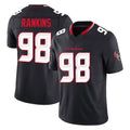 STECN H.Texans #98 Sheldon Rankins Player Navy Limited Alternate Vapor F.U.S.E. Home Game Stitched Jerseys