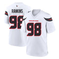 STECN H.Texans #98 Sheldon Rankins Player White Home Game Stitched Jerseys
