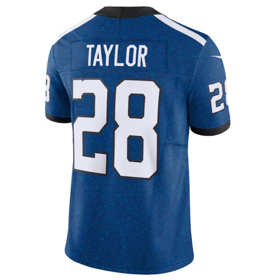 STECN IN.Colts #28 Jonathan Taylor Blue Vapor F.U.S.E. Limited Jersey American Stitched Jersey