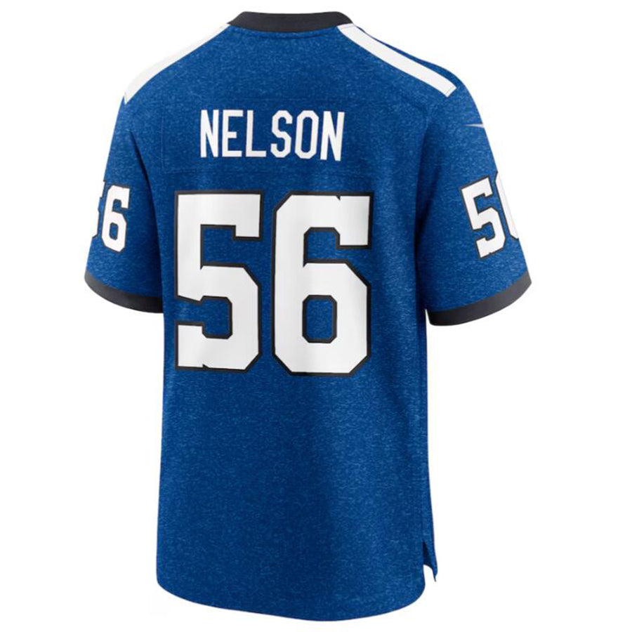 STECN IN.Colts #56 Quenton Nelson Royal Indiana Nights Alternate Game Jersey American Stitched Jerseys