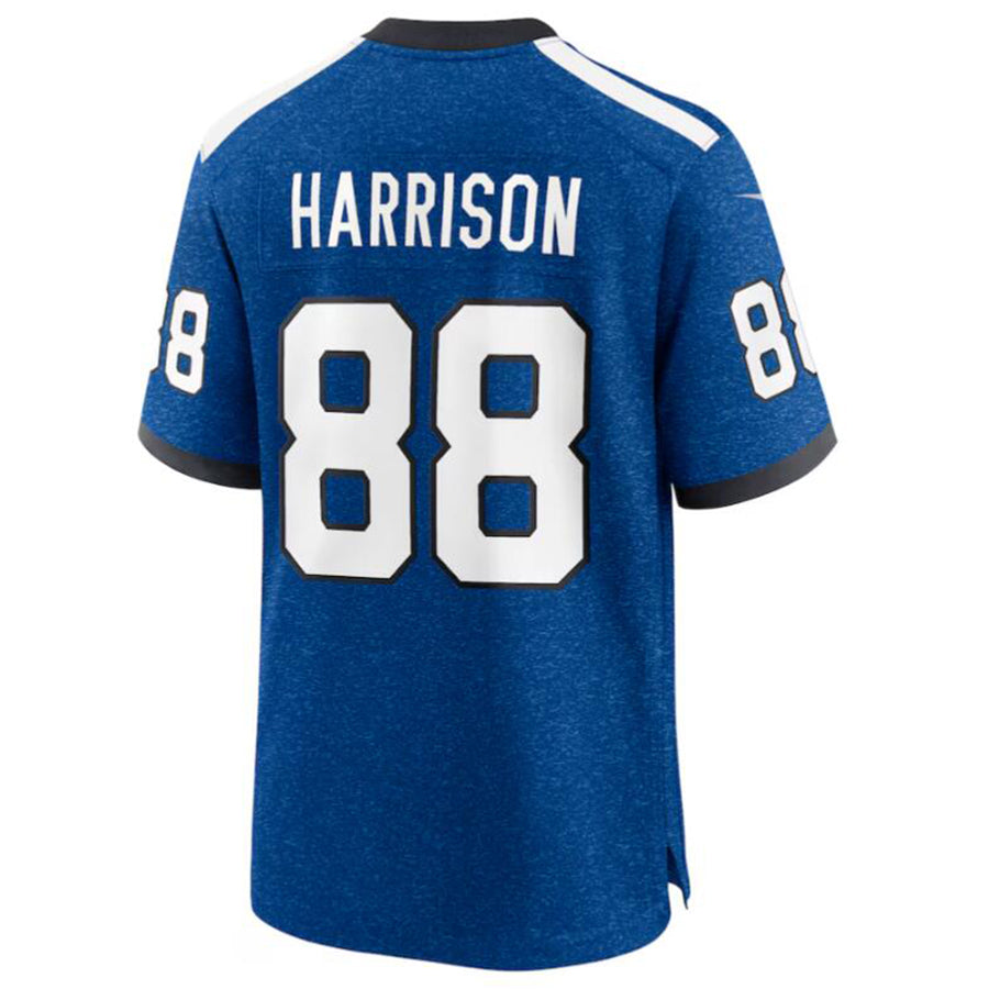 STECN IN.Colts #88 Marvin Harrison Royal Indiana Nights Alternate Game Jersey American Stitched Football Jerseys