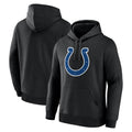 STECN IN.Colts Black Logo Pullover Hoodie Limited Blank Player Stitched Jerseys