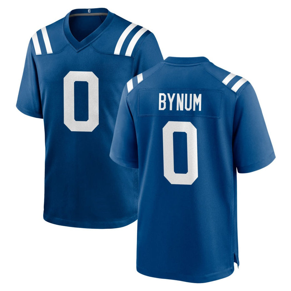 STECN IN.Colts #0 Camryn Bynum Player Royal Home Game Stitched Jerseys