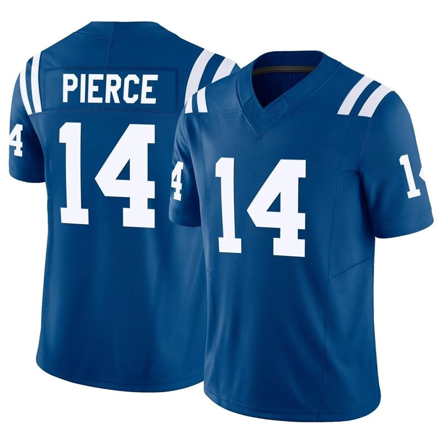 STECN IN.Colts #14 Alec Pierce Player Royal Vapor F.U.S.E. Limited Game Stitched Jerseys
