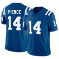 STECN IN.Colts #14 Alec Pierce Player Royal Vapor F.U.S.E. Limited Game Stitched Jerseys
