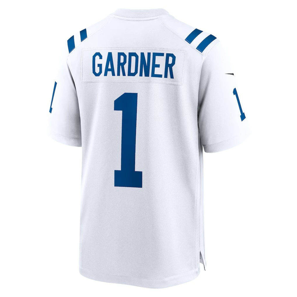STECN IN.Colts #1 Ahmad Sauce Gardner White Game Stitched Jerseys