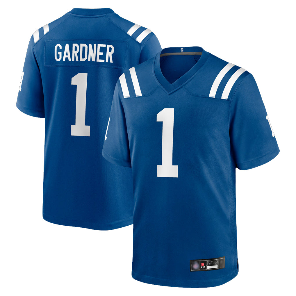STECN IN.Colts #1 Sauce Gardner Player Royal Home Game Stitched Jerseys