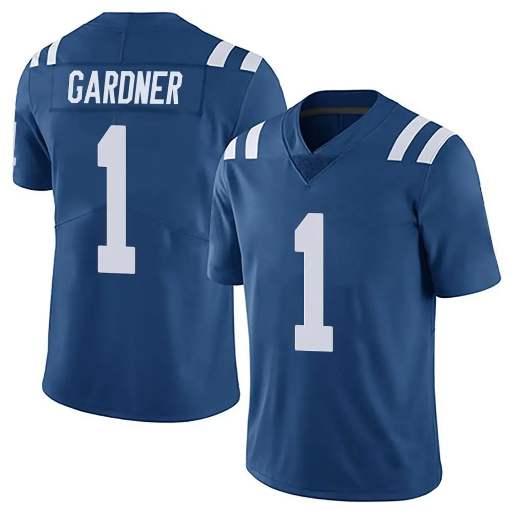 STECN IN.Colts #1 Sauce Gardner Player Royal Limited Vapor Untouchable Home Game Stitched Jerseys