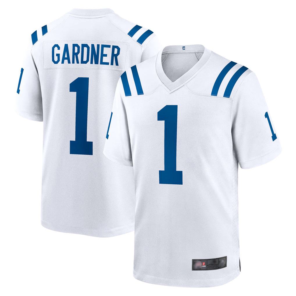 STECN IN.Colts #1 Sauce Gardner Player White Home Game Stitched Jerseys