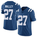 STECN IN.Colts #27 Justin Walley Player Royal Limited Vapor Untouchable Home Game Stitched Jerseys
