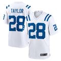 STECN IN.Colts #28 Jonathan Taylor Player White Home Game Stitched Jerseys