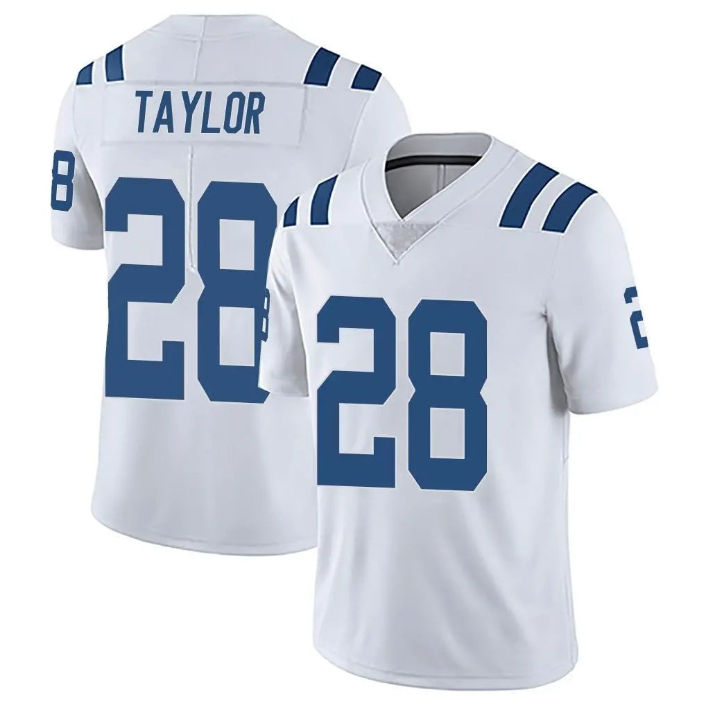 STECN IN.Colts #28 Jonathan Taylor Player White Limited Vapor Untouchable Home Game Stitched Jerseys