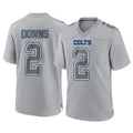 STECN IN.Colts #2 Josh Downs Player Gray Atmosphere Fashion Home Game Stitched Jerseys