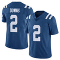 STECN IN.Colts #2 Josh Downs Player Royal Limited Vapor Untouchable Home Game Stitched Jerseys