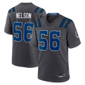 STECN IN.Colts #56 Quenton Nelson Anthracite 2026 Rivalries Collection Game Stitched Jerseys